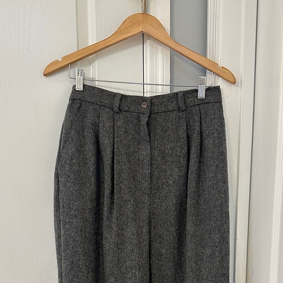 Requirements | Grey Wool Dress Pants/Trousers - Picture 2 of 6